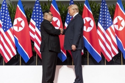 Дональд Трамп и Ким Чен Ын