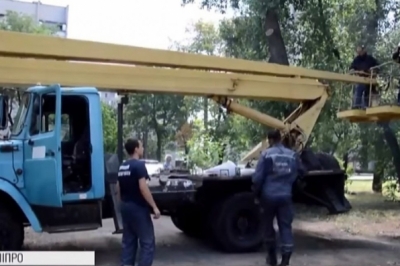 По Днепропетровщине прокатился шторм