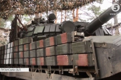 Український Т-72 в тилу