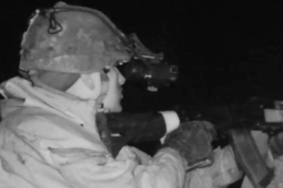 Влучний постріл снайпера ЗСУ