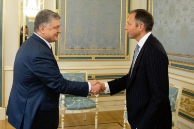 Петро Порошенко і Френсіс Феннон