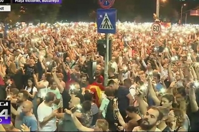 Мітинги в Румунії