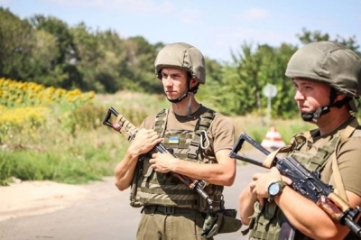 Бійці Нацгвадії в ООС