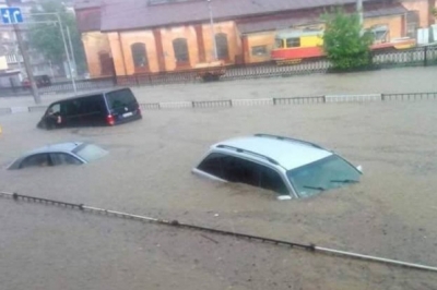 Затопило Львів