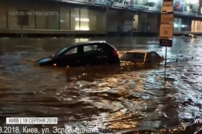 Потоп у Києві 18.08.18