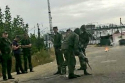 Кордон на вулиці Дружби народів