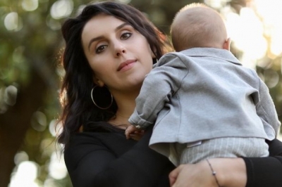 Джамала з родиною