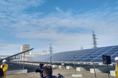 Укргазбанк профінансував будівництво першої СЕС у Чорнобилі