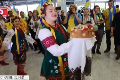 В Австралії зустріли українську збірну "Ігор нескорених"