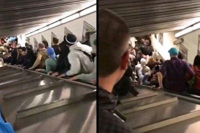 Аварія ескалатора в Римі