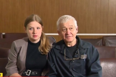 Сергій Ткач і його дружина