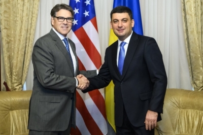 Рік Перрі та Володимир Гройсман