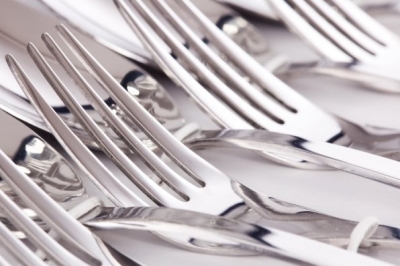 Столові прибори, виделки, ложки