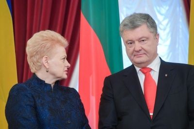Грибаускайте і Порошенко
