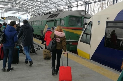 Поламка експресу до Борисполя