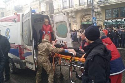 Пожежа на ярмарку у Львові