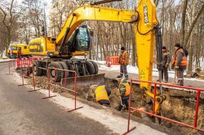 Київ, аварія тепломережі, ремонтні роботи
