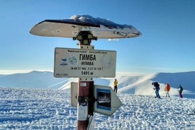 Гора Гимба, Карпати