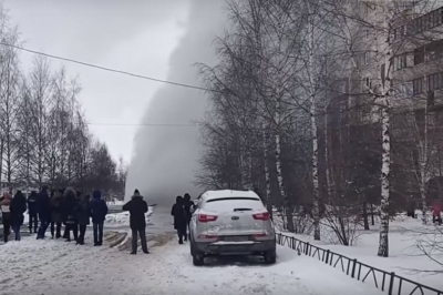 В Петербурзі прорвало трубу