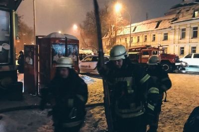 Пожежа в Києво-Печерській Лаврі