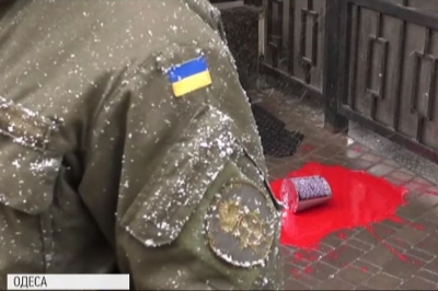 Акція на підтримку моряків у Одесі