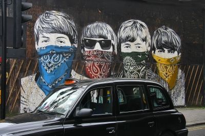 The Beatles, графіті
