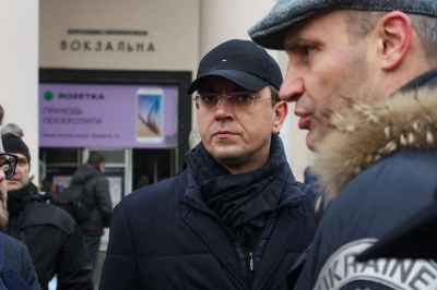 Омелян Кличко вокзал