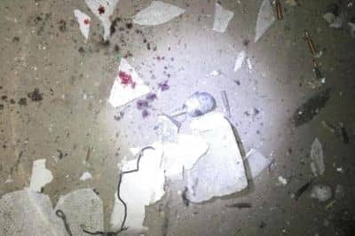 Вибух у будівлі під Пісками