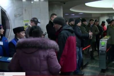 активісти блокували метро Харкова