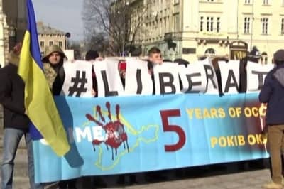 Акція до 5-ї річниці Криму РФ