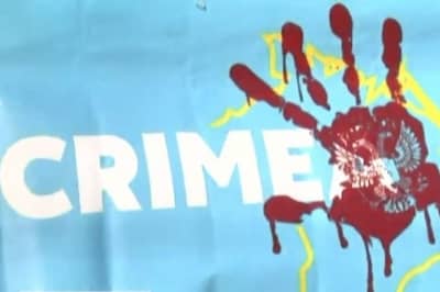 Акция к 5-й годовщине Крыма РФ