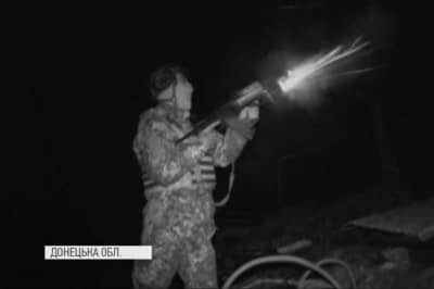 Українські позиції у передмісті окупованого Донецька