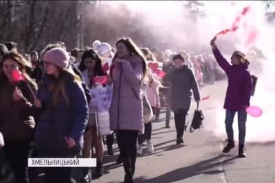 "День рожевої сорочки" у Хмельницькому