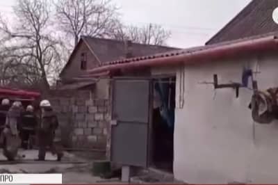 В Каменском горел дом с детьми