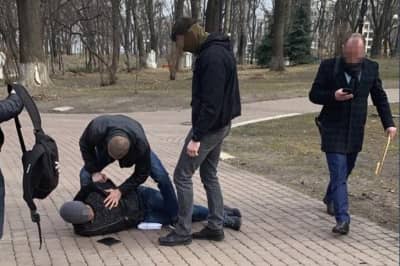 Затримання хабарника