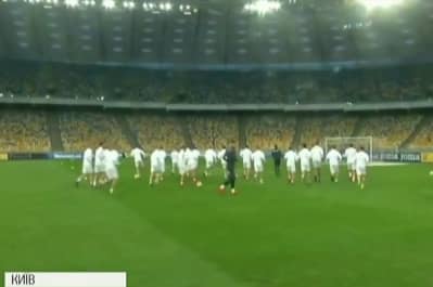 Відкрите тренування збірної на НСК "Олімпійський"