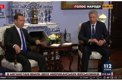Мєдвєдєв і Бойко на переговорах