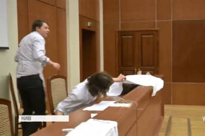 Ночная экскурсия в университете Шевченко