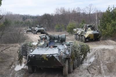 Подготовка десантников 95-й одшбр ДШВ ВСУ