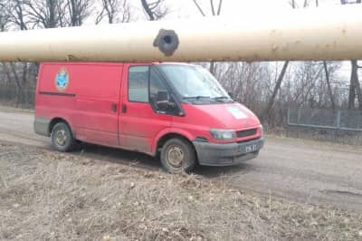Обстрел: поврежден газопровод