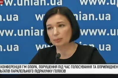Координатор виборчих програм громадянської мережі "Опора" Ольга Айвазовська