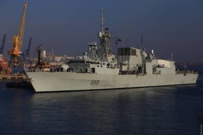 Фрегати НАТО "Santa Maria" і "Toronto" прибули до Одеси