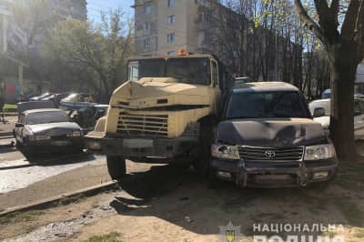 ДТП з "КрАЗом" у Дніпрі