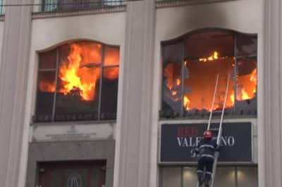 У Львові горів ТЦ