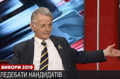 Лидер крымскотатарского народа Мастафа Джемилев