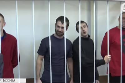Украинские моряки в Лефортовском суде