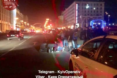 На Майдані поранено поліцейського