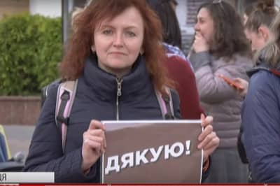 Подяку Порошенку. Вінниця