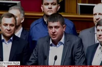Відставка Парубія, ВР
