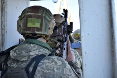 Тренування спецназівців ССО ЗСУ